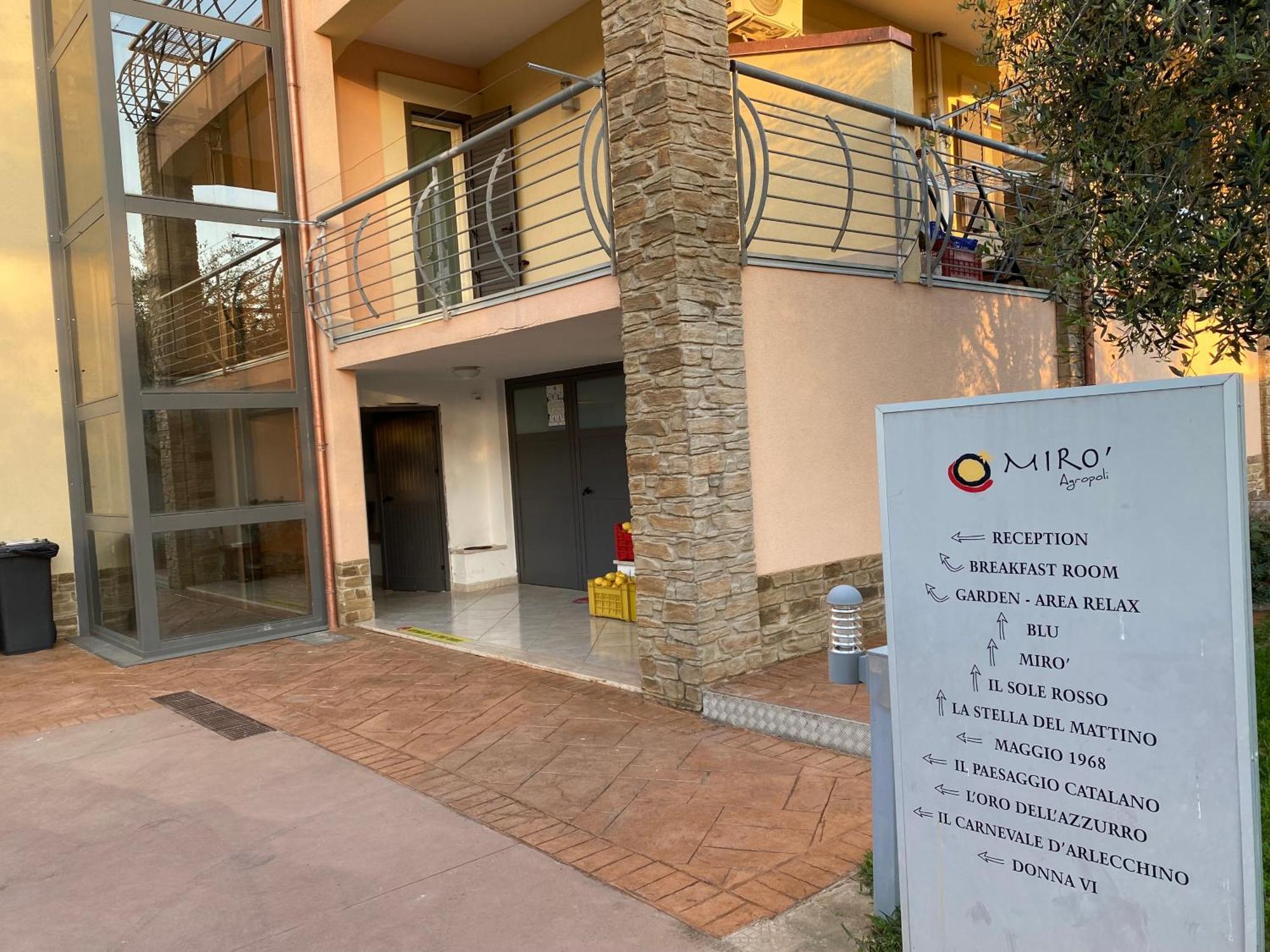 Bed and Breakfast Miro' Agropoli Exterior foto